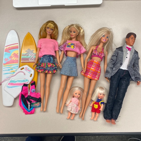 Barbie Other - Barbie Vintage barbie doll lot 1990”s 1960’s baby sister surf  Toys Collection